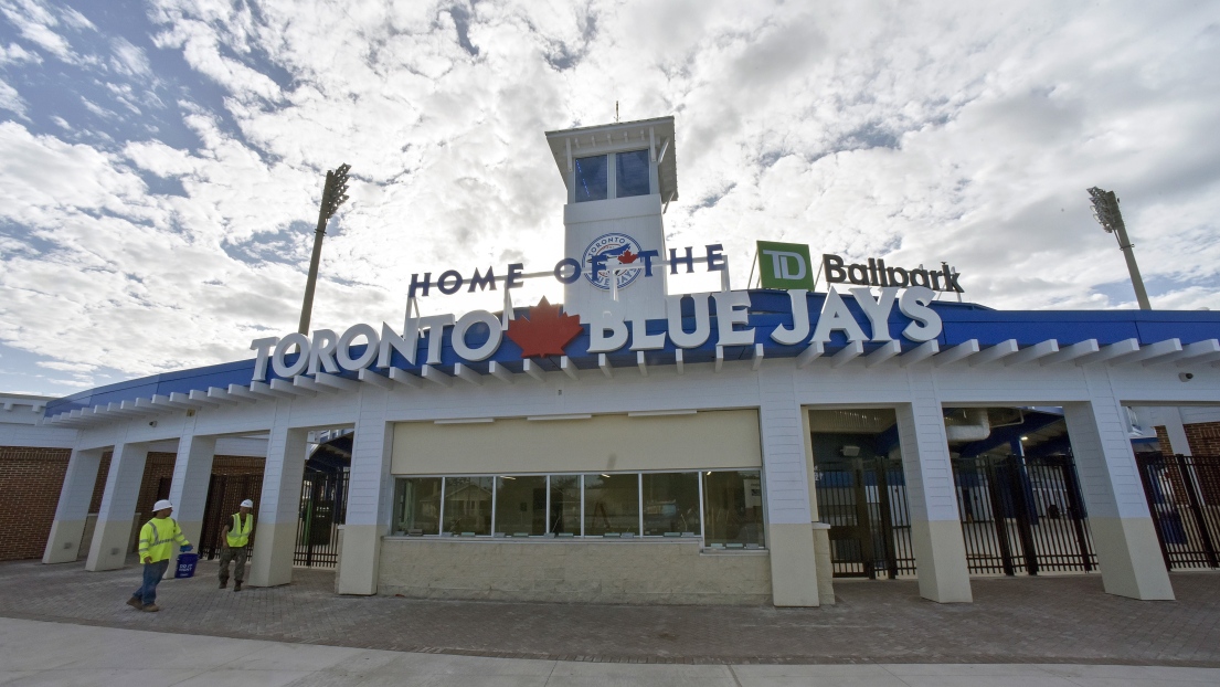 Le centre d'entraînement des Blue Jays à Dunedin en Floride.