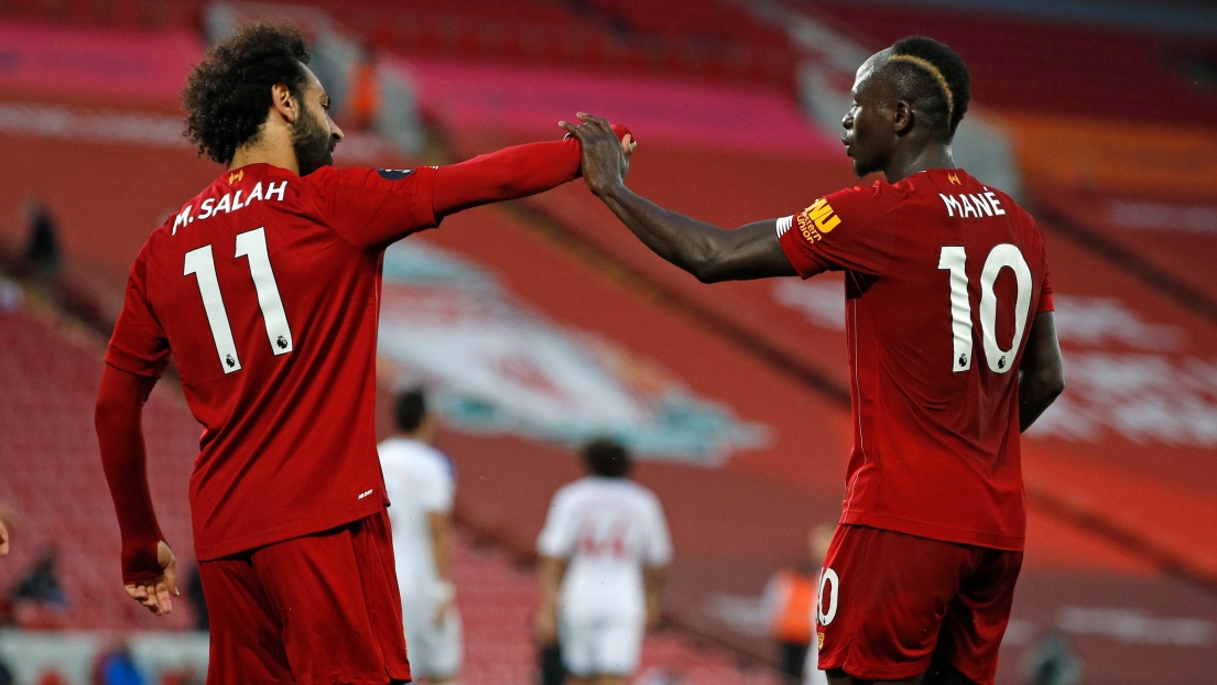 Mohamed Salah et Sadio Mané