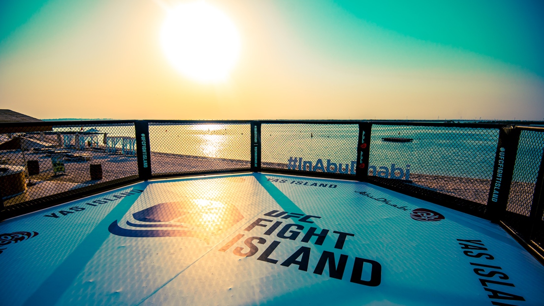 L'île de combat de l'UFC à Abu Dhabi