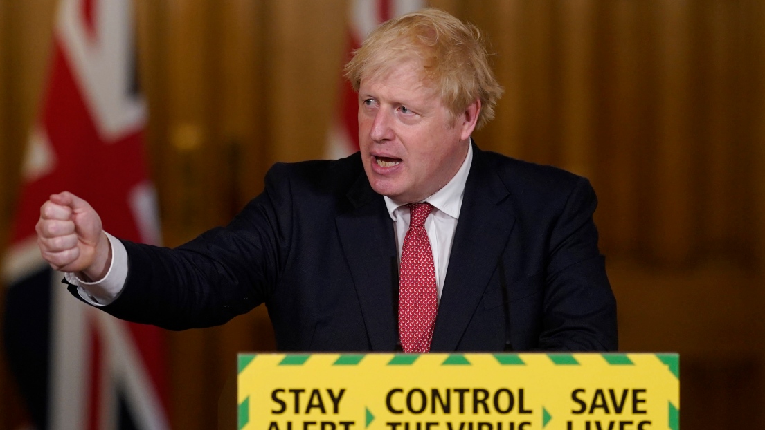 Boris Johnson estime la fin de l'épidémie en décembre — Coronavirus Boris Johnson estime la fin de l'épidémie en décembre — Coronavirus