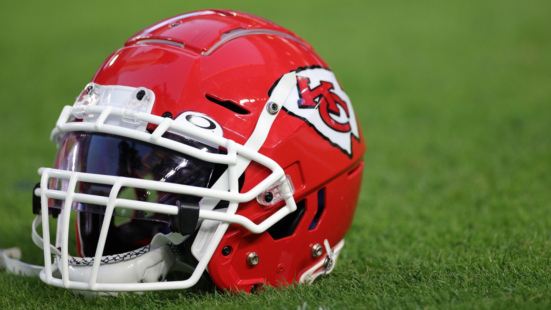 Un casque des Chiefs de Kansas City Un casque des Chiefs de Kansas City