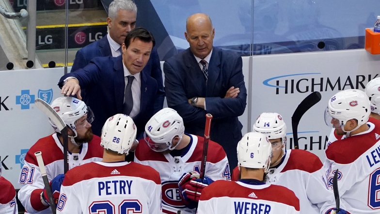 Luke Richardson et Claude Julien