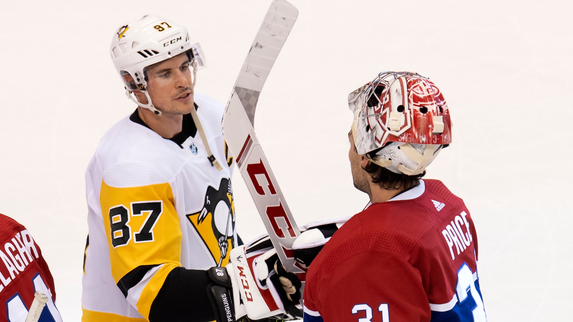 Sidney Crosby et Carey Price
