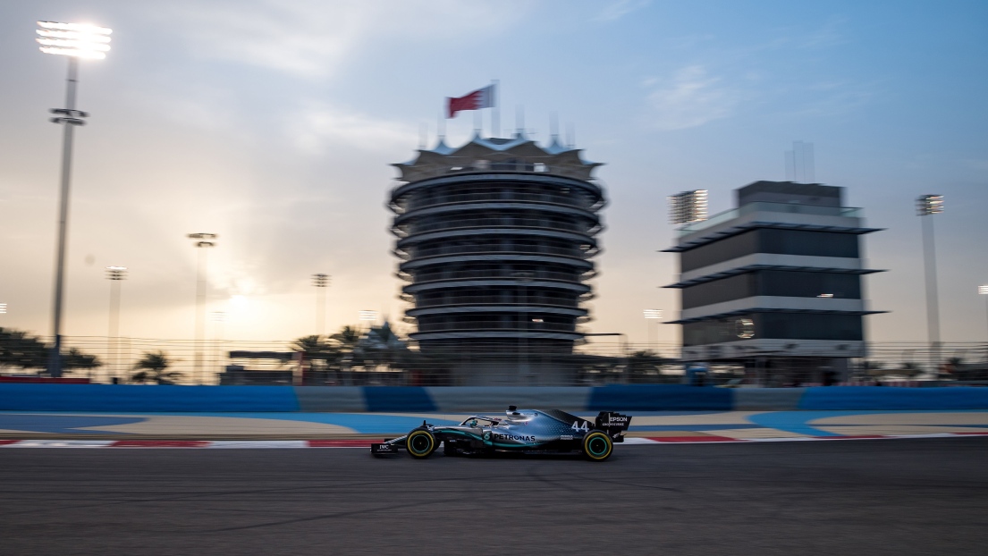 Lewis Hamilton au Grand Prix de Bahreïn 2019