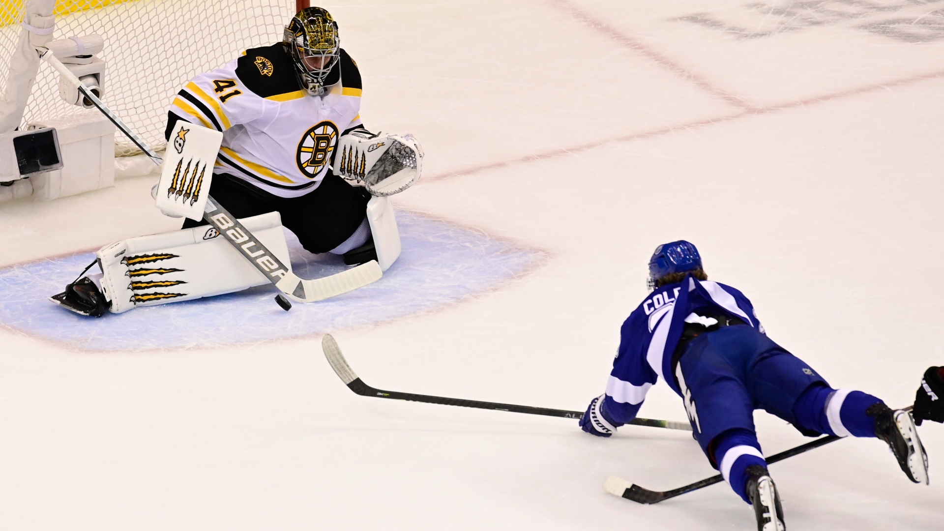 Blake Coleman et Jaroslav Halak Blake Coleman et Jaroslav Halak