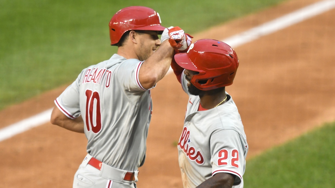 J.T. Realmuto et Andrew McCutchen