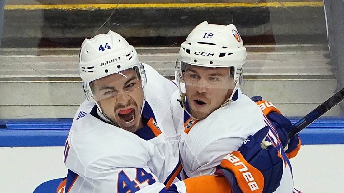 Jean-Gabriel Pageau et Anthony Beauvillier