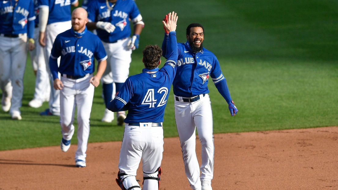 Teoscar Hernandez et Danny Jansen