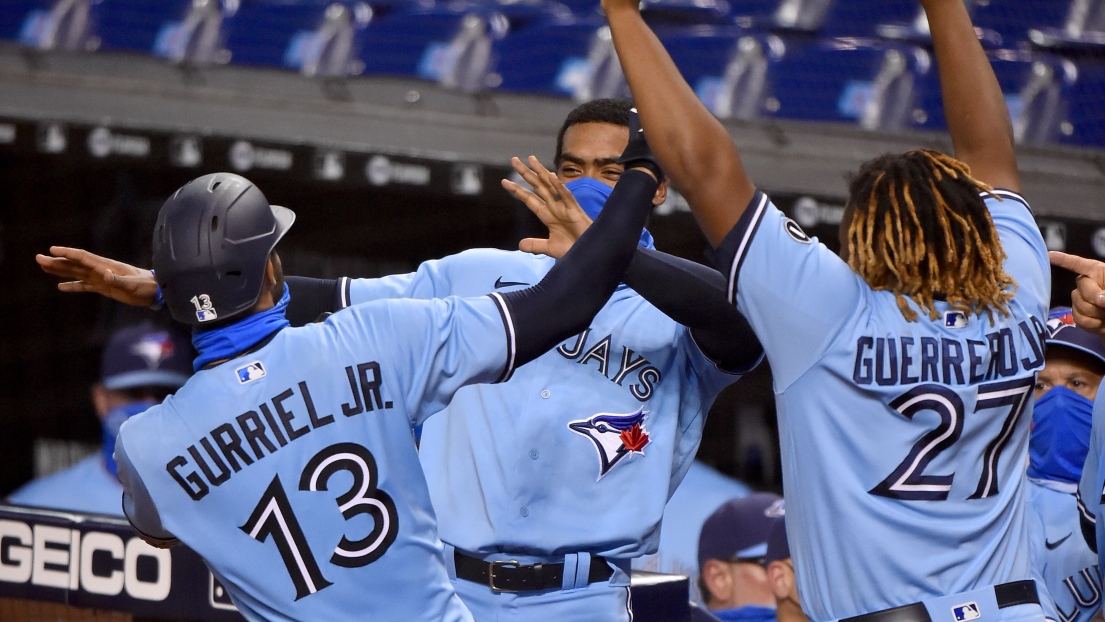 Lourdes Gurriel et Vladimir Guerrero