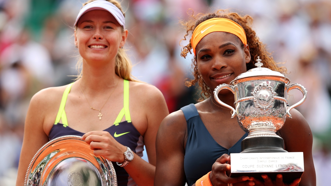Maria Sharapova et Serena Williams