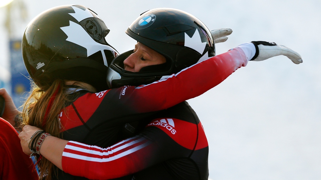 Kaillie Humphries et Heather Moyse