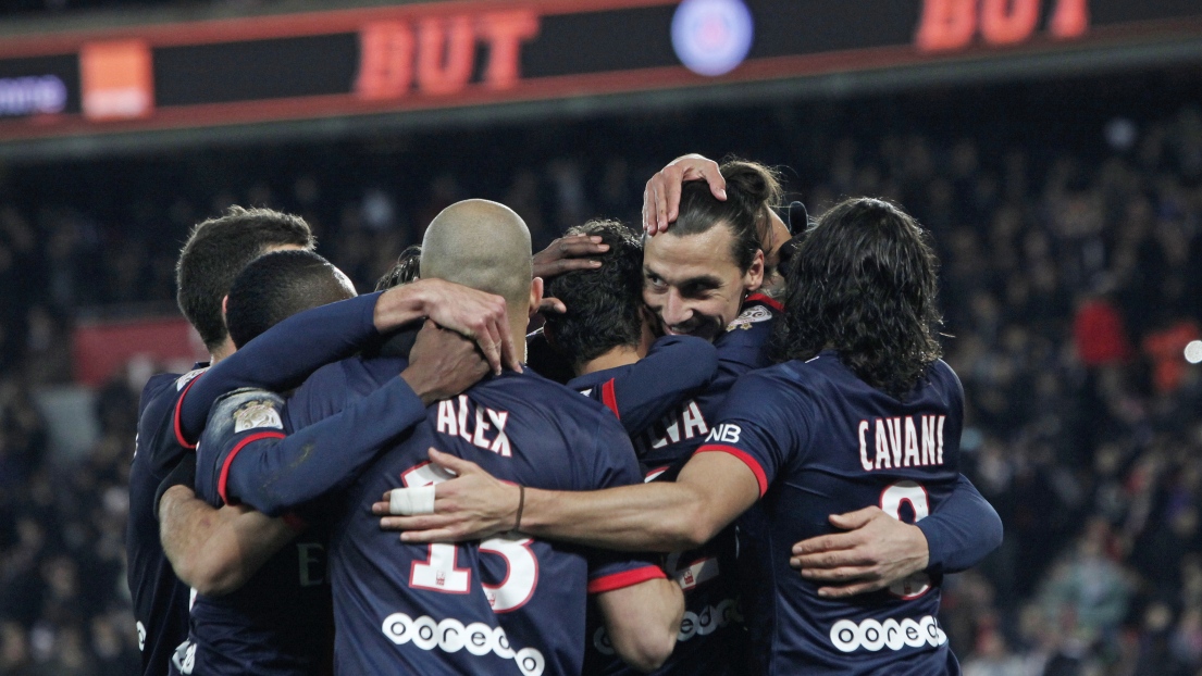 PSG célébration