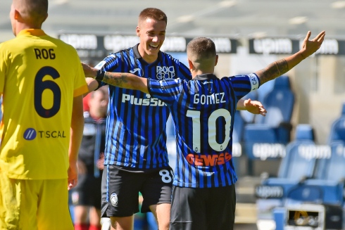 Mario Pasalic et Papu Gomez