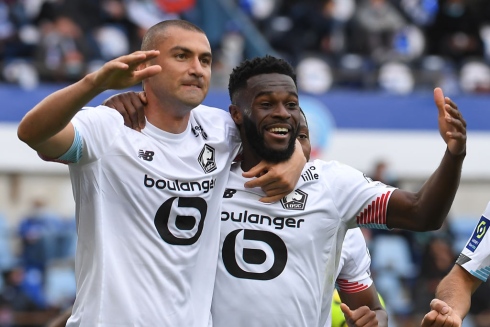 Burak Yilmaz et Jonathan Bamba