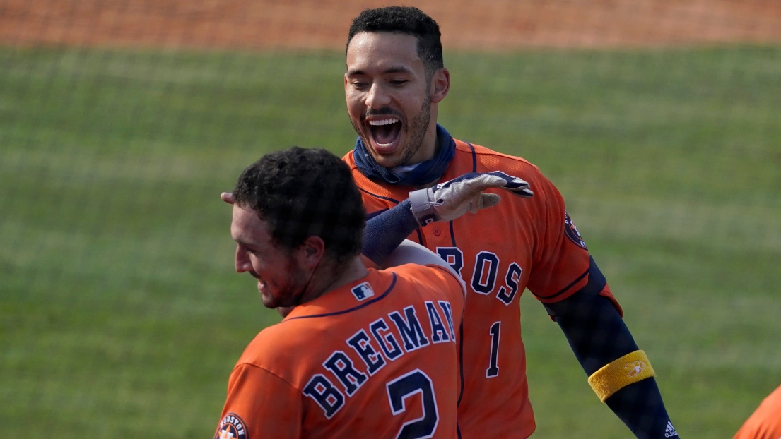 Carlos Correa et Alex Bregman