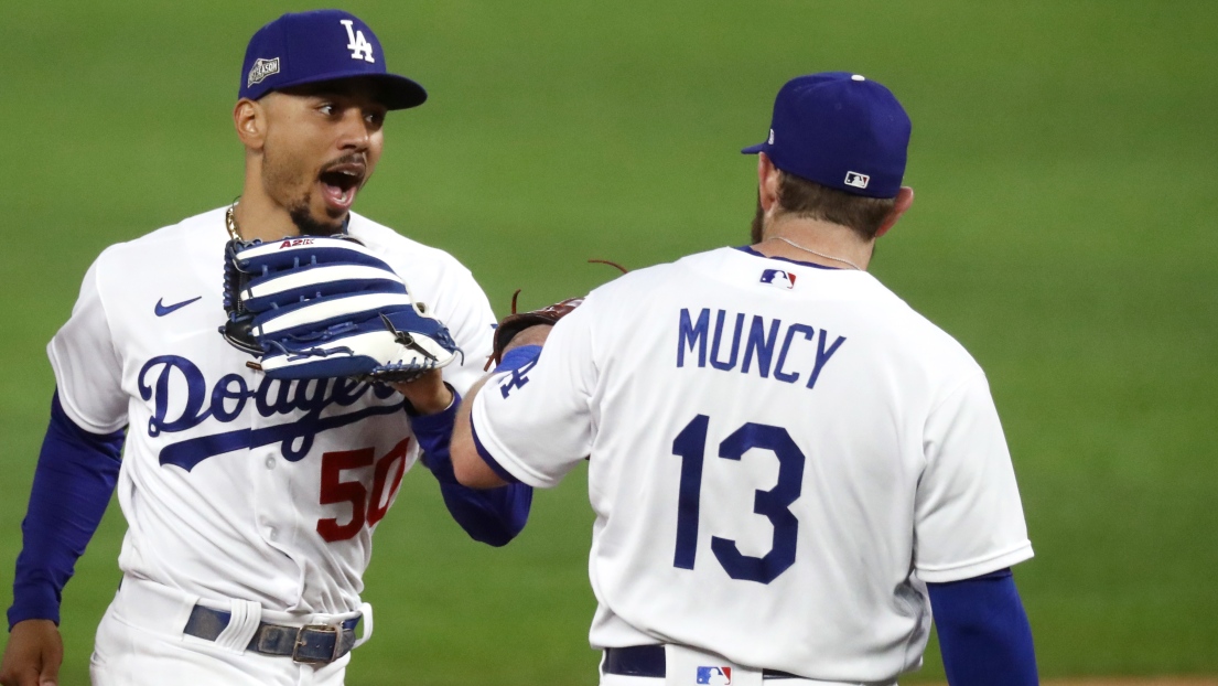 Mookie Betts et Max Muncy