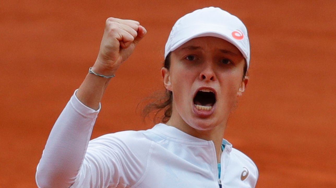 Wta Iga Swiatek Sinvite En Finale à Roland Garros Tennis Vidéo