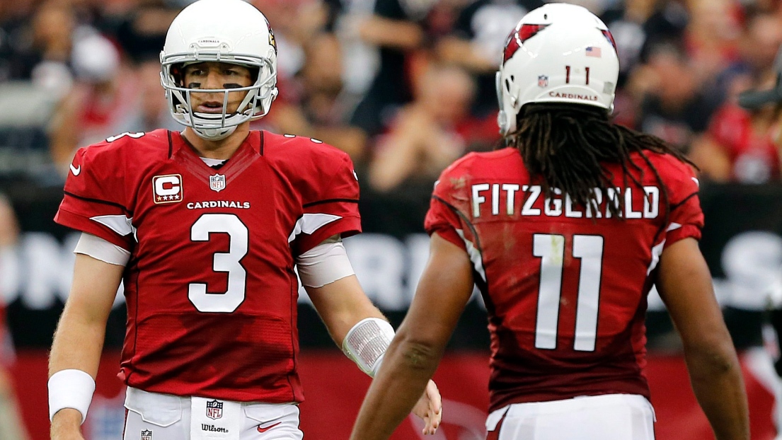 Larry Fitzgerald et Carson Palmer