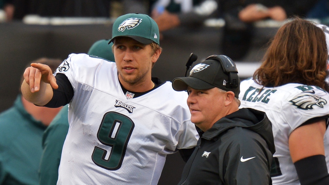 Nick Foles et Chip Kelly