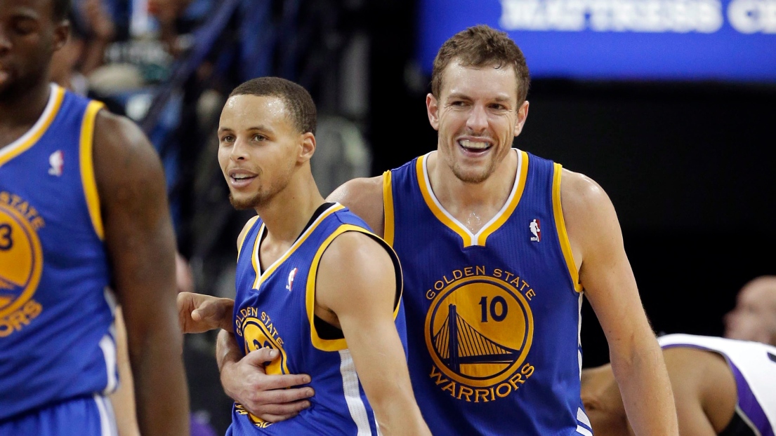 Stephen Curry et David Lee