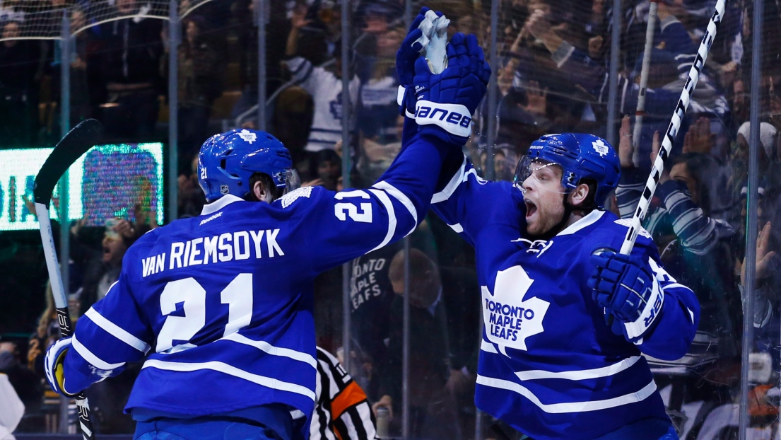 James Van Riemsdyk et Phil Kessel