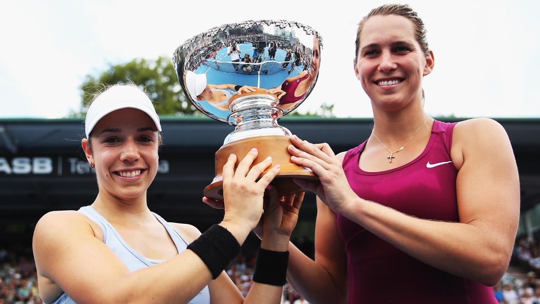 Sharon Fichman et Maria Sanchez