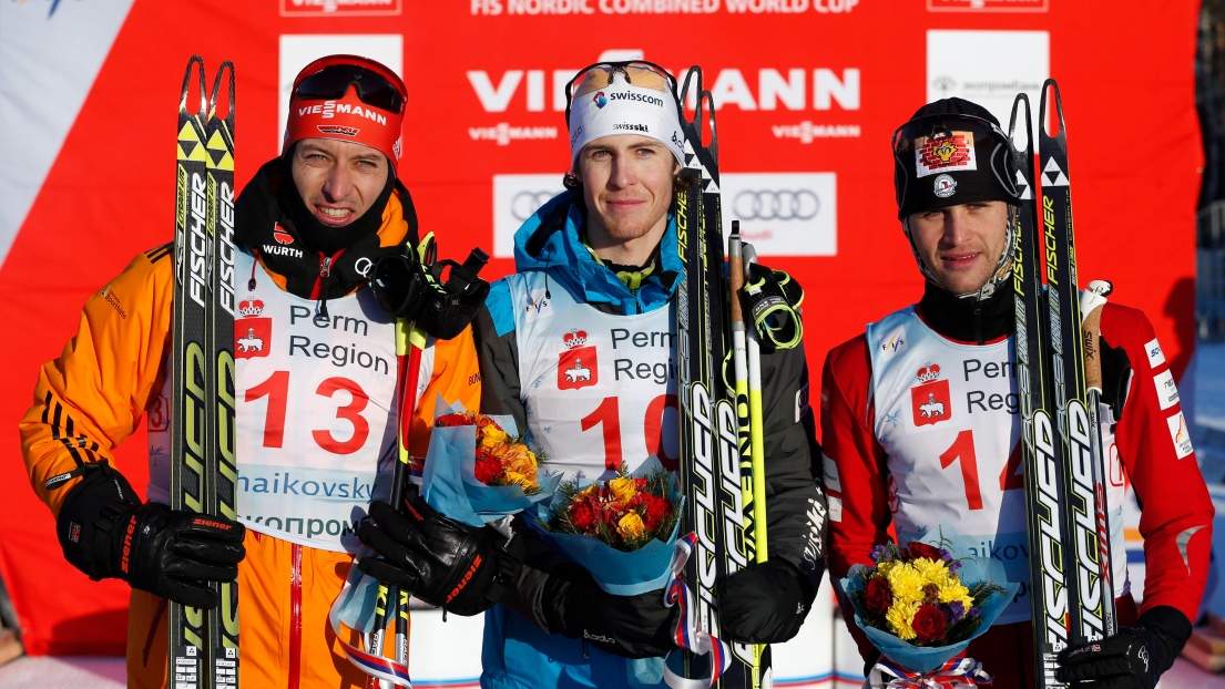 Björn Kircheisen, Tim Hug et Miroslav Dvorak