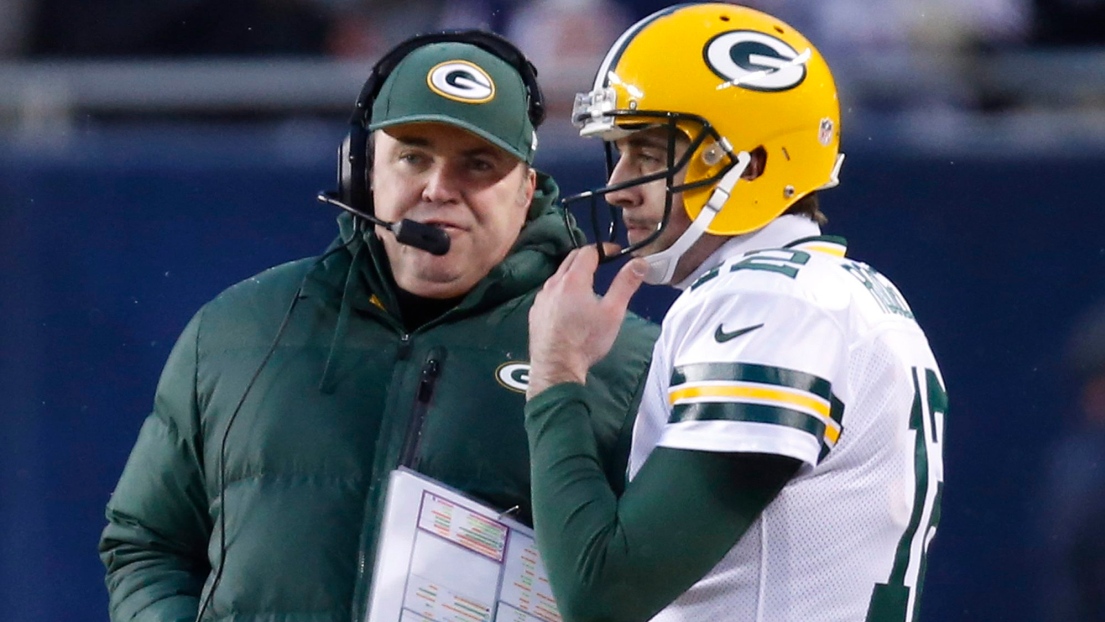 Mike McCarthy et Aaron Rodgers