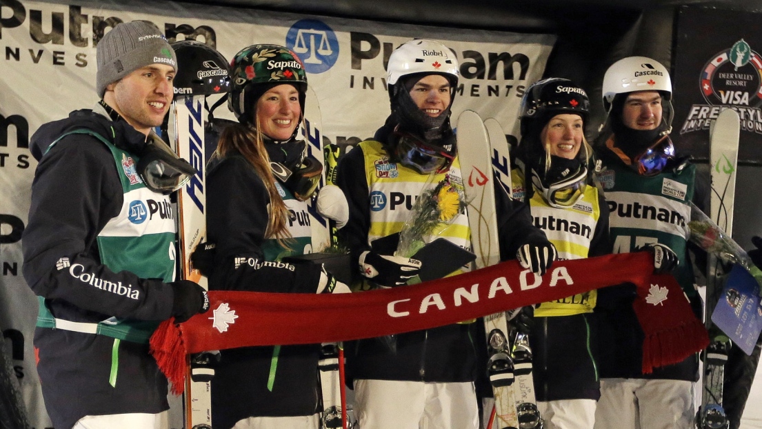 Alex Bilodeau, Chloé Dufour-Lapointe, Mikaël Kingsbury, Justine Dufour-Lapointe, Marc-Antoine Gagnon