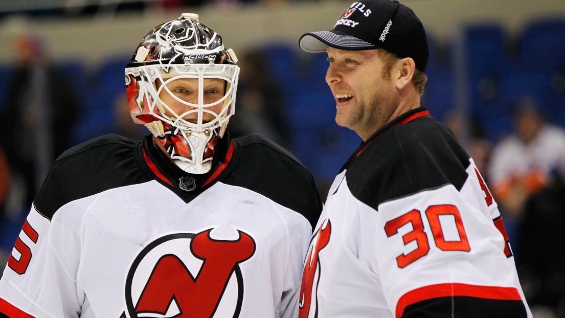 Cory Schneider et Martin Brodeur