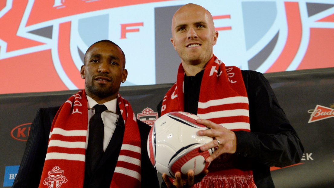 Jermain Defoe et Michael Bradley