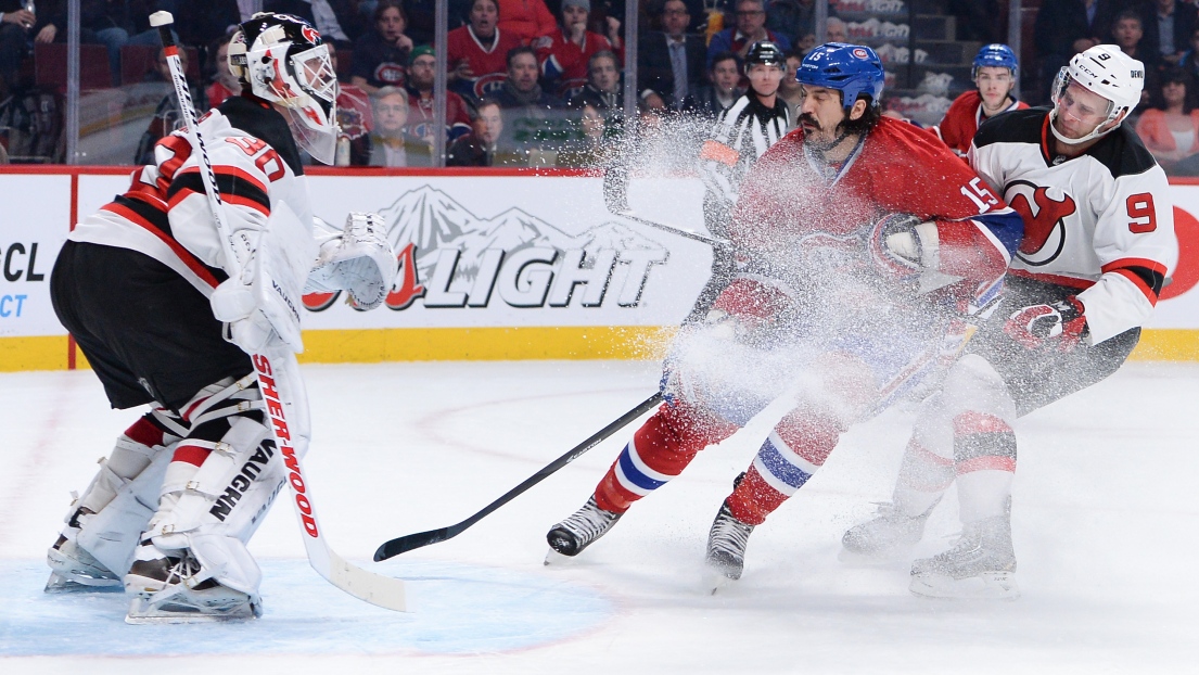 Martin Brodeur et George Parros