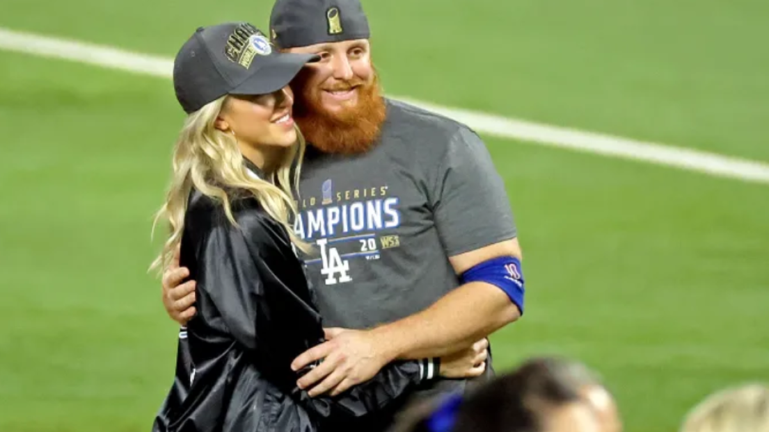 Justin Turner et son épouse