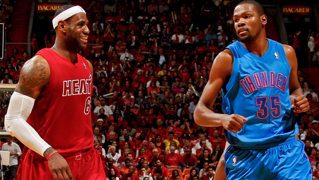 LeBron James et Kevin Durant