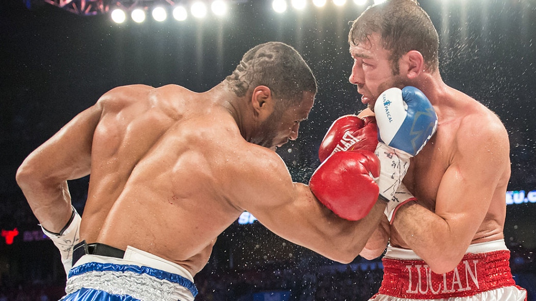 Jean Pascal et Lucian Bute