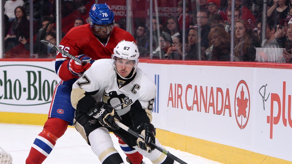 Sidney Crosby et P.K. Subban