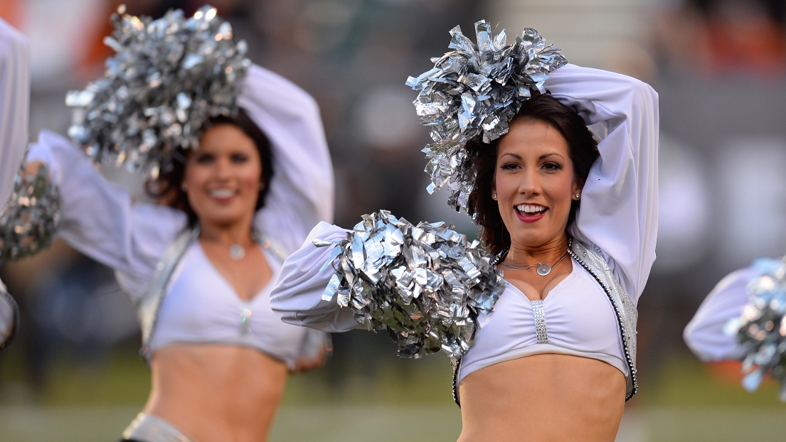 Cheerleaders Raiders d'Oakland