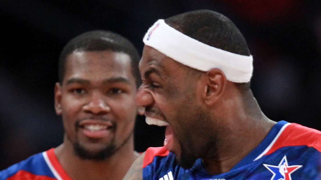 LeBron James et Kevin Durant