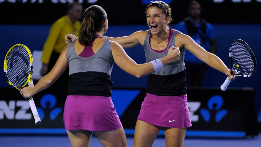 Roberta Vinci et Sara Errani 