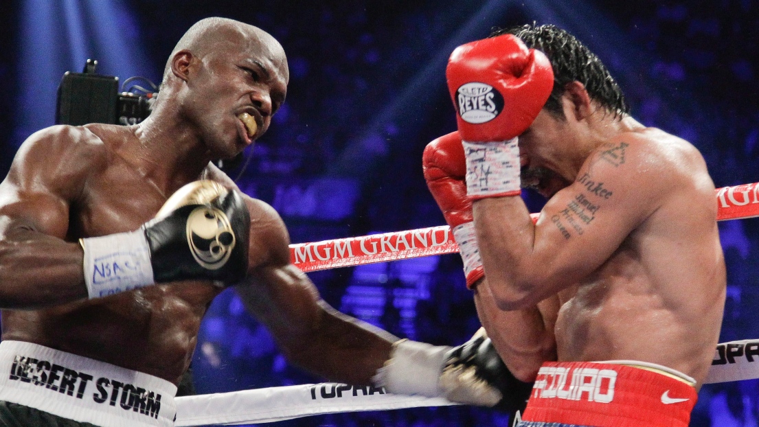 Timothy Bradley contre Manny Pacquiao