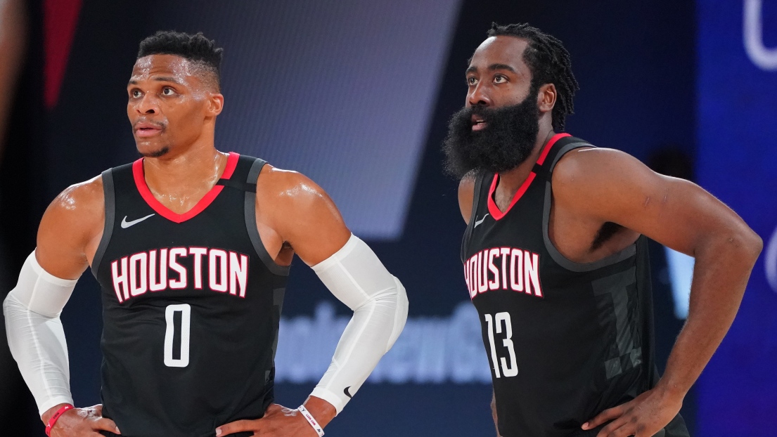 Russell Westbrook et James Harden