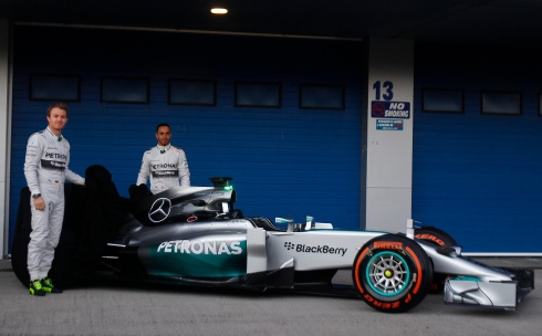 La nouvelle Mercedes W05