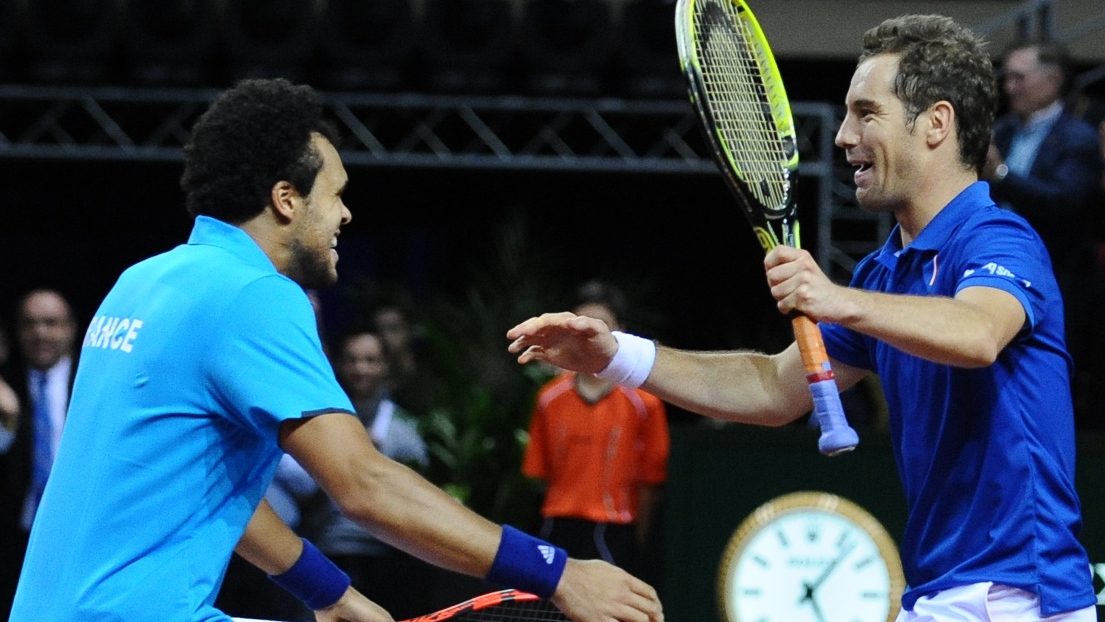 Jo-Wilfried Tsonga et Richard Gasquet