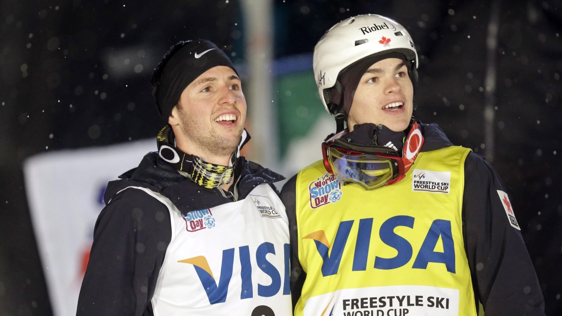 Alexandre Bilodeau et Mikaël Kingsbury