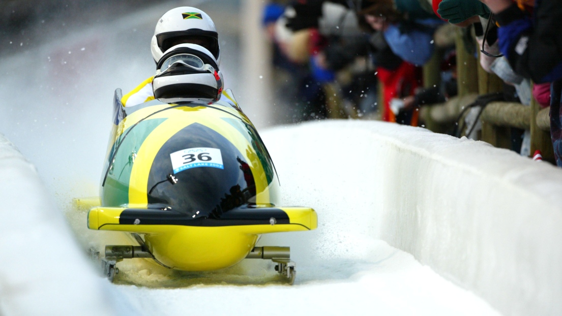 L'équipe jamaïcaine de bobsleigh