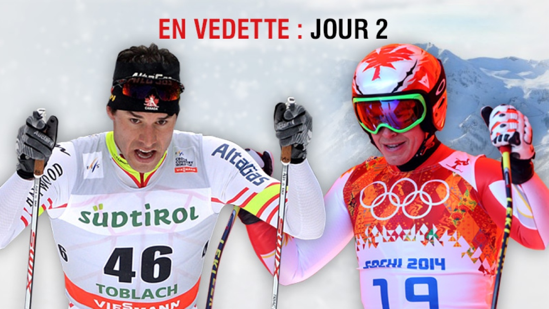 Alex Harvey et Erik Guay, en vedette jour 2