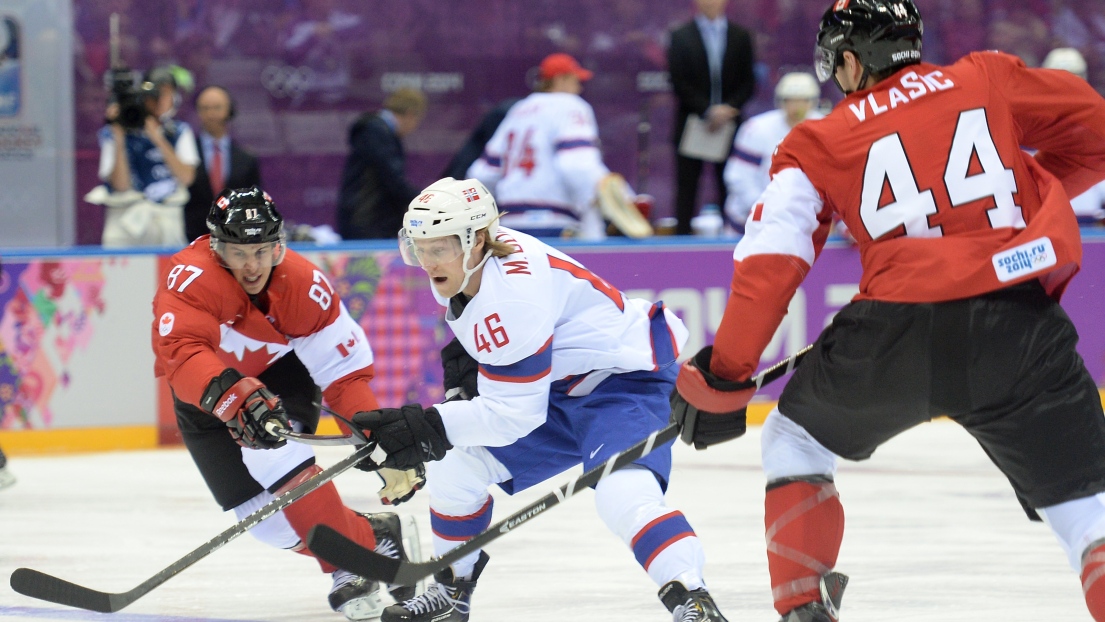 Sidney Crosby et Marc-Édouard Vlasic