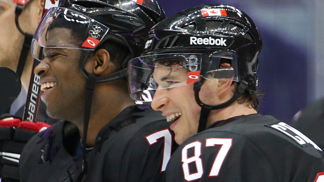 P.K. Subban et Sidney Crosby