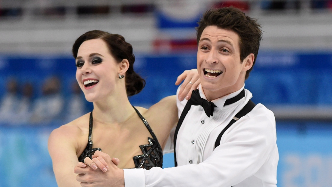 Tessa Virtue et Scott Moir