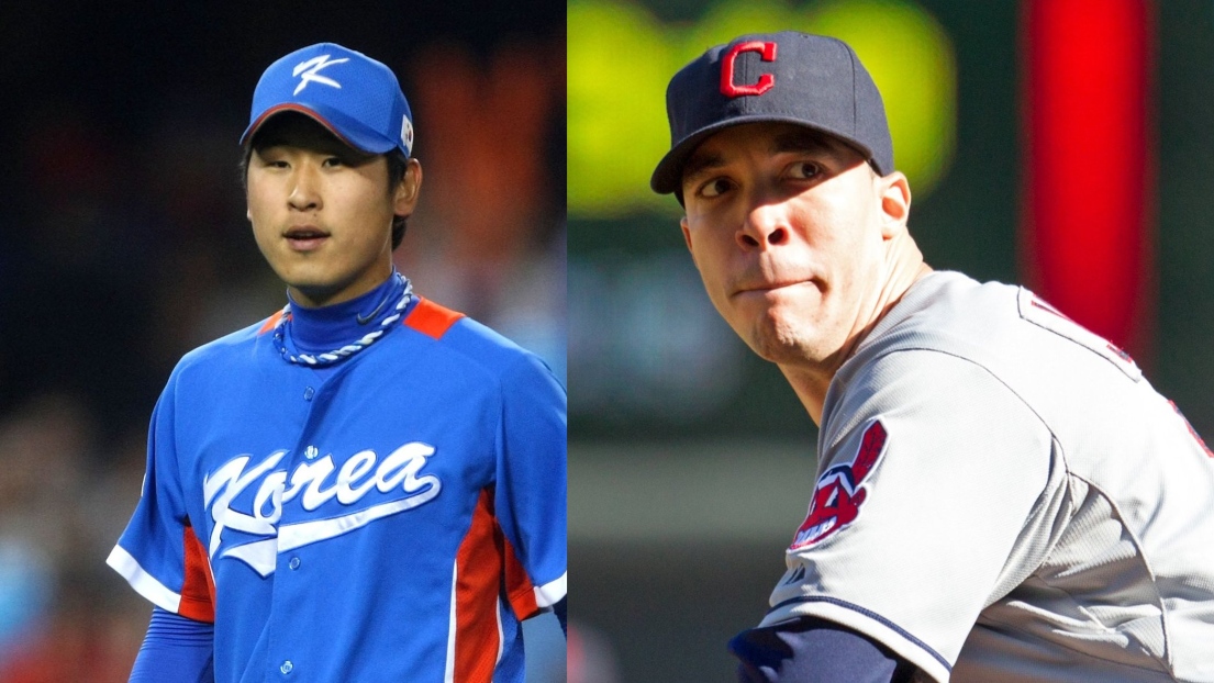 Suk-min Yoon et Ubaldo Jimenez